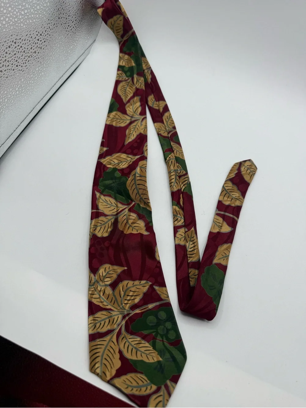 Vintage String Beans Men’s Botanical Neck Tie